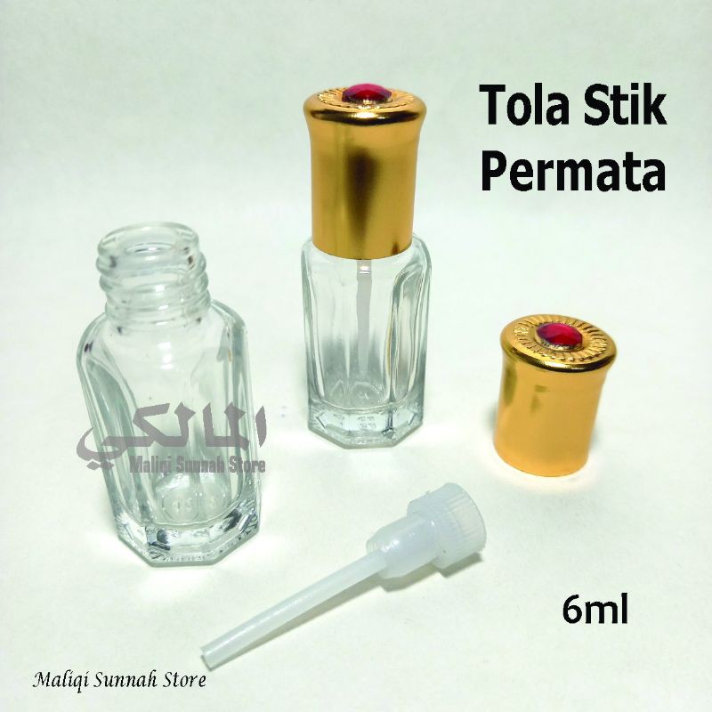 Botol Tola Permata Stik 6ml Perlusin