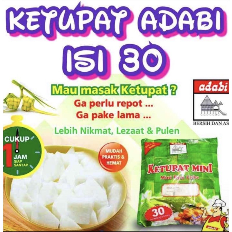 

ketupat adabi isi30