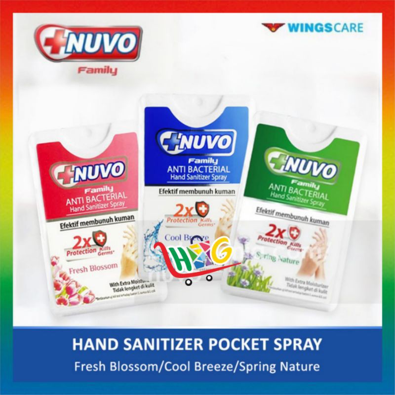 Nuvo Hand Sanitizer Spray 18 ml