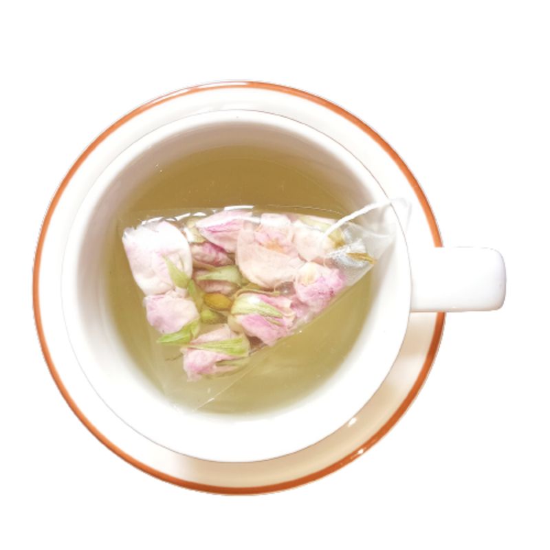 French Rose Flower Tea / Pyramid Tea Bag (3gr x 10 Tea Bag Pyramid)