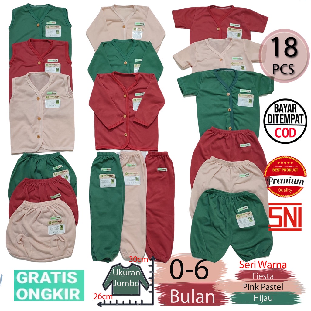 39 pcs Setelan Lengkap Baju Bayi Celana Bayi Baru Lahir Paket Lahiran Murah 0-6 bulan Size Jumbo L Gift Set Newborn Girl Perempuan Cewek Kado Murah