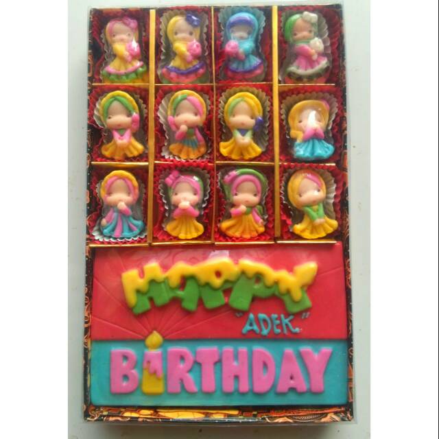 

CCMI Chocolate/ Coklat karakter/ Coklat ulang tahun