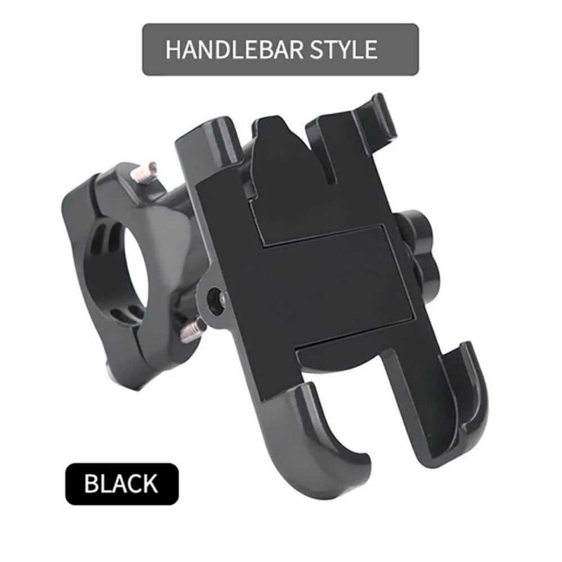 Holder Handlebar Sepeda Motor Smartphone Full Metal Body