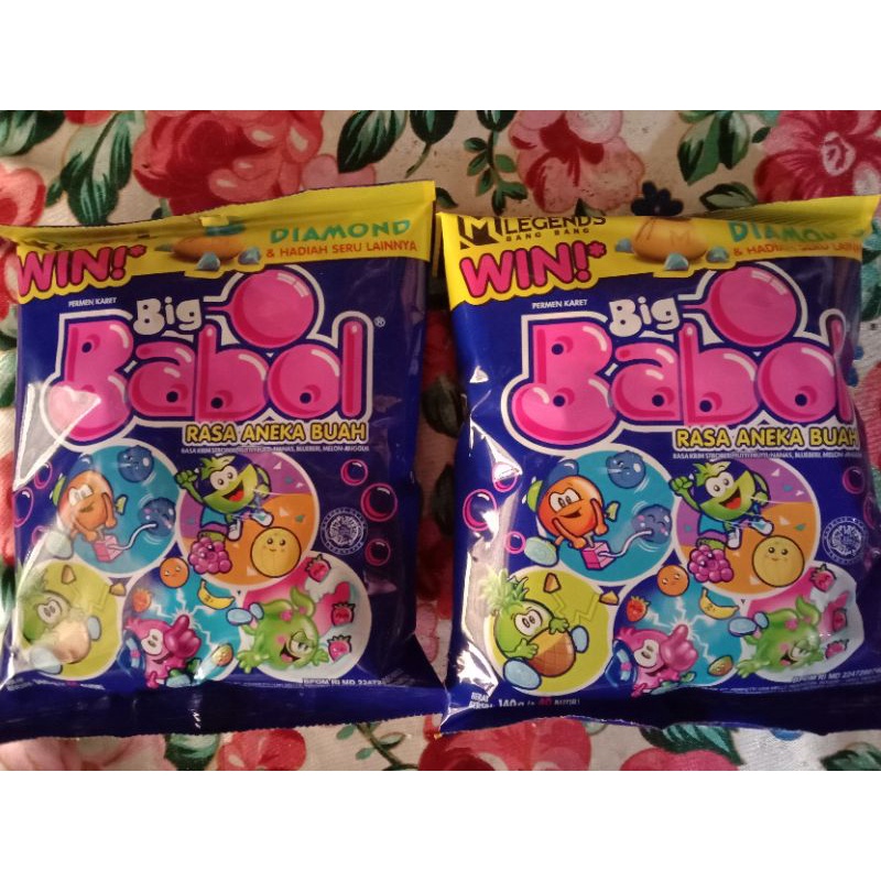 

Permen karet Big Babol 1 pak 40 pcs