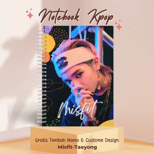 

[TERLARIS] Notebook A5 Buku Tulis Buku Catatan Buku Harian KPOP KOREA NCT 2020 MISFIT Ver-1