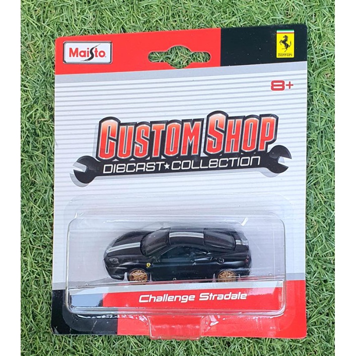 Diecast Mobil Ferrari Maisto 1:64 Custom Shop Ferrari Miniatur Mobil Pajangan