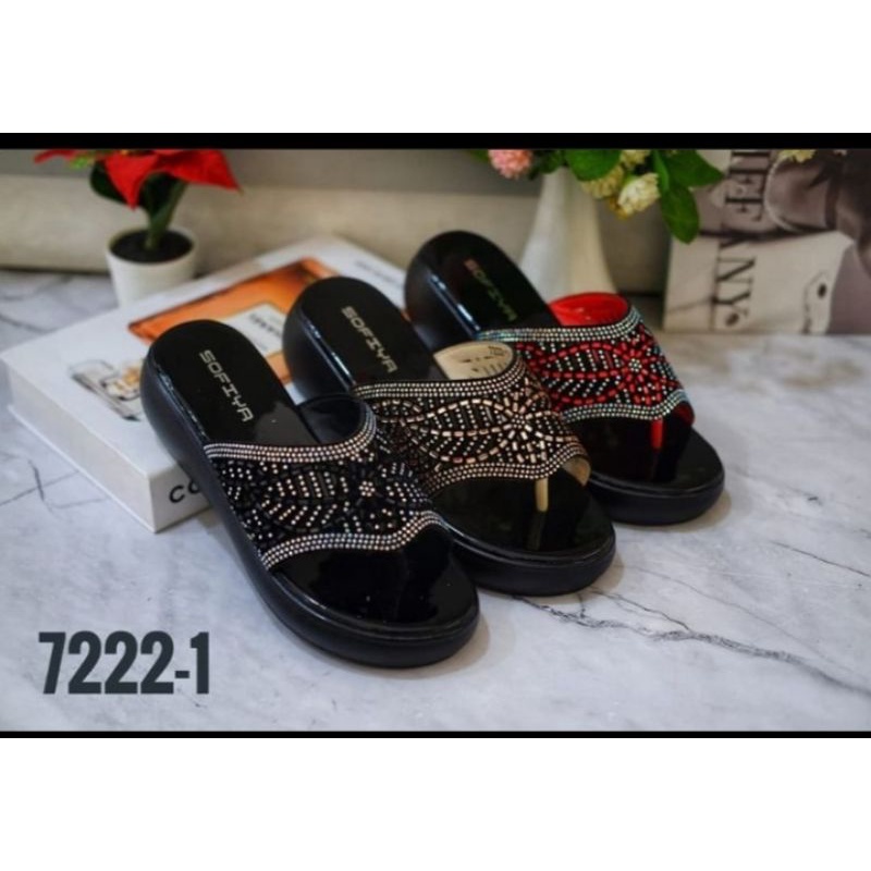 SANDAL WEDGES SOFIA TERBARU (BISA COD)