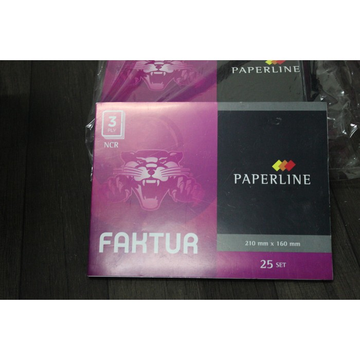 

faktur paperline 3 ply lapis 3ply isi 25set