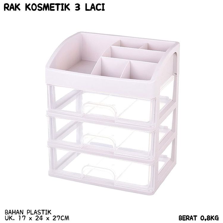 RAK KOSMETIK KABINET 3 LACI