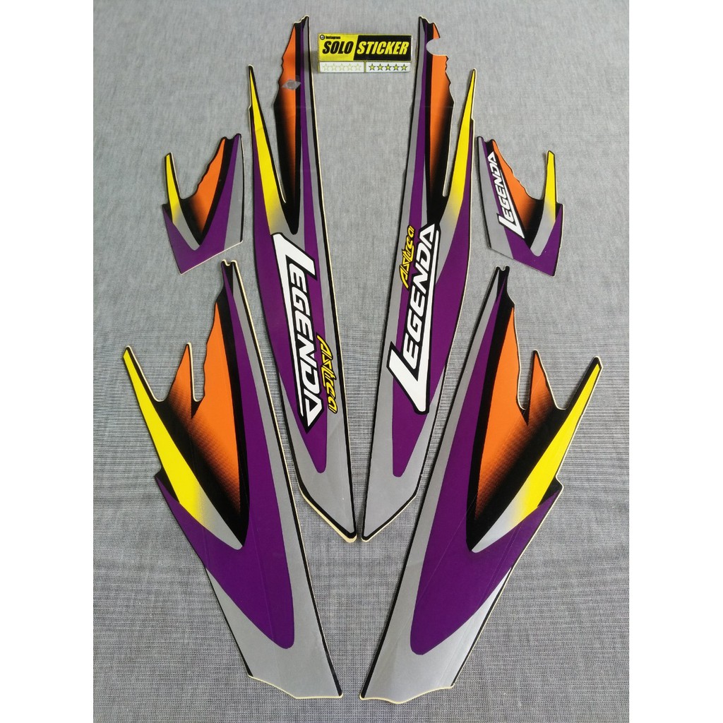 Bisa Cod Striping Sticker Motor Honda Legenda 2001 Shopee Indonesia