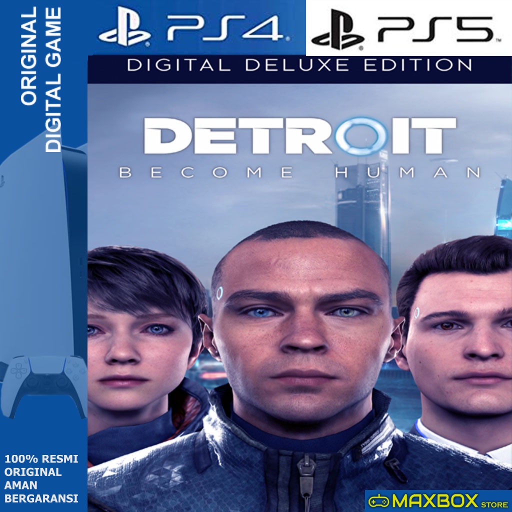 Jual Detroit Become Human Digital Deluxe Edition Ps4 Ps5 Digital Game Shopee Indonesia