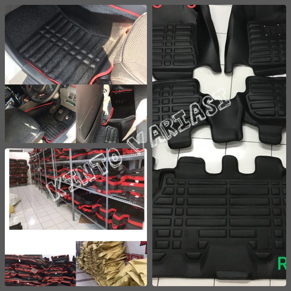 Karpet Mobil 5D Premium All New Terios 3 Baris