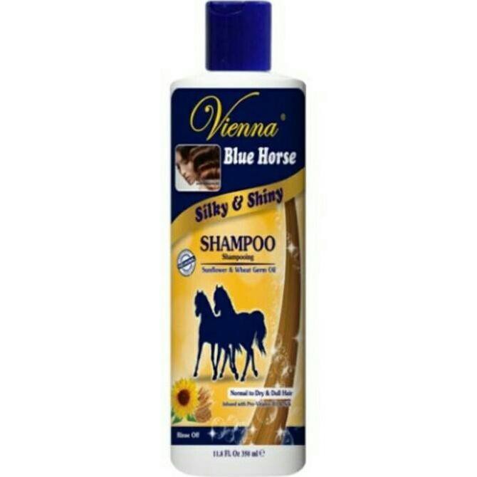 shampoo BOTOL SHAMPOO KUDA VIENNA / VIENNA SHAMPOO KUDA SILKY & SHINE