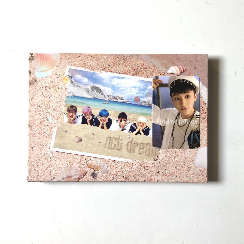 [ready stock] nct dream - we young official album: mark photo card set (fullset unsealed)