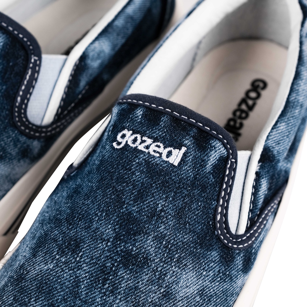 Gozeal | Shoes Slipon | Blue Jeans