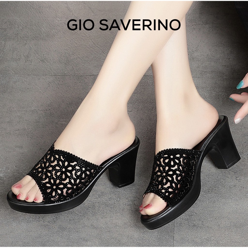 Gio Saverino Heels Wanita Mewah Dan Elegant Sally-3