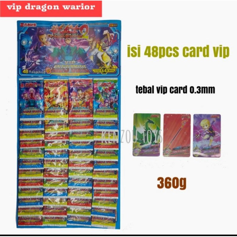 Obral Kartu Vip Dragon Warior