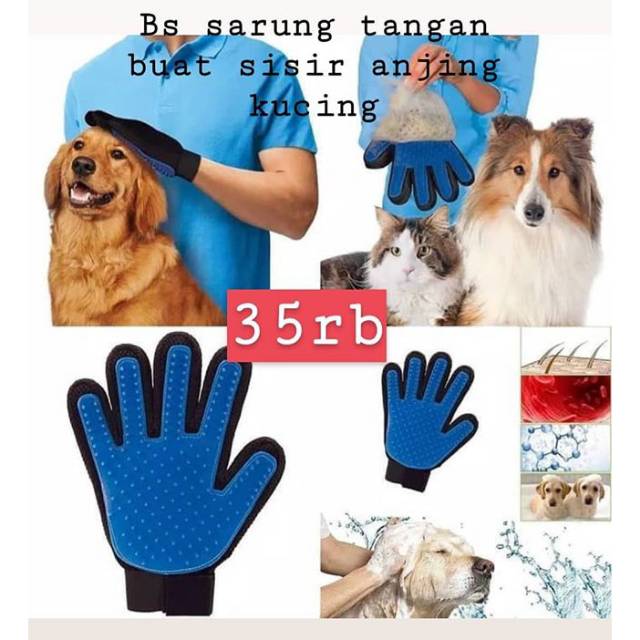 Sisir Anjing Kucing Model Sarung Tangan Surabaya Supplier Shopee