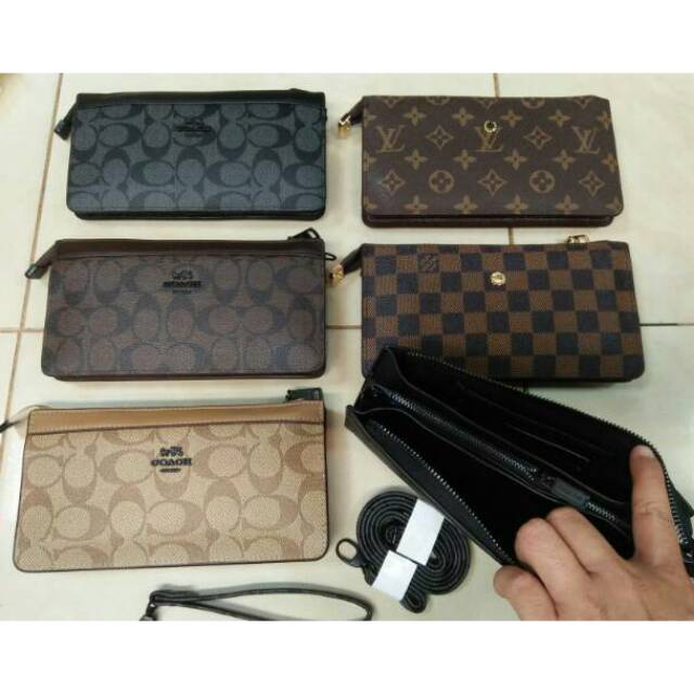 Dompet resleting panjang import