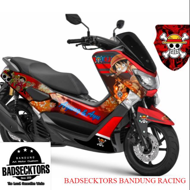 Decal Nmax One Piece keren