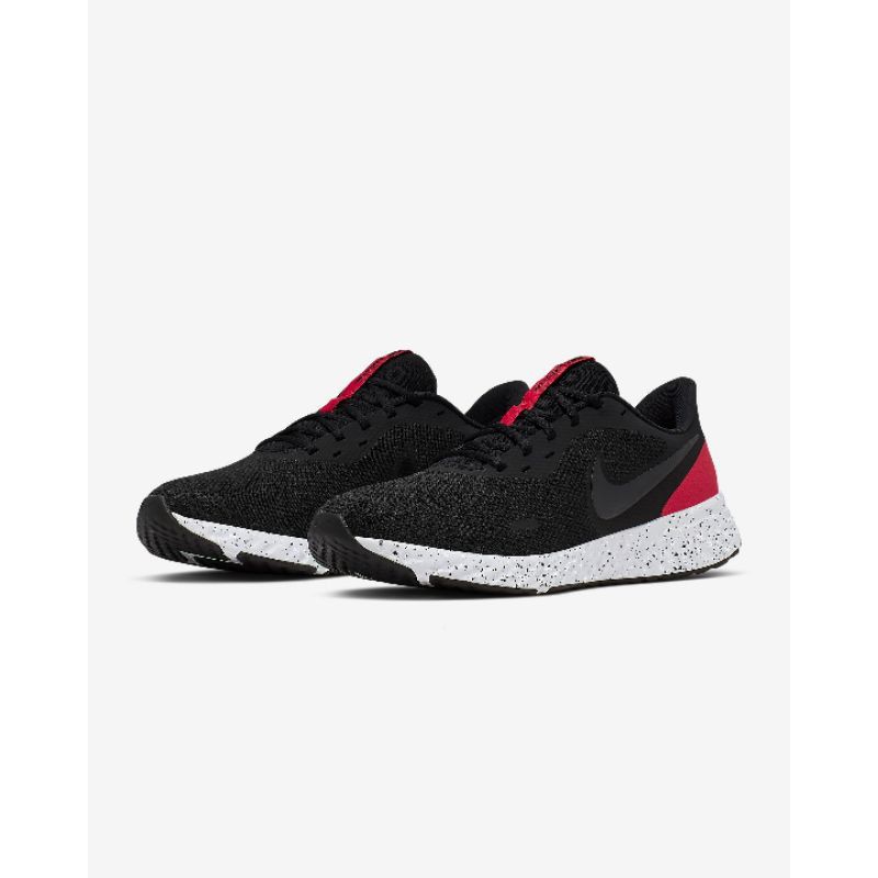 nike revolution red and black