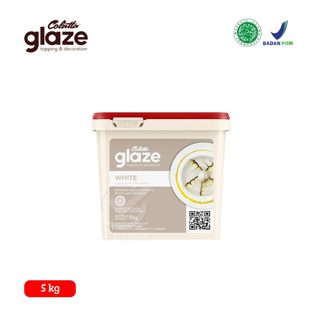 

Colatta Glaze White Kaleng (5 Kg)