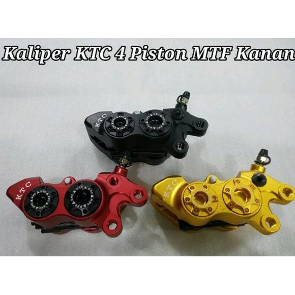 Kaliper Ktc 4 Piston Mtf Kaliper Ktc Kitaco Racing 4 Piston Universal Bahan Cnc Original Kitaco