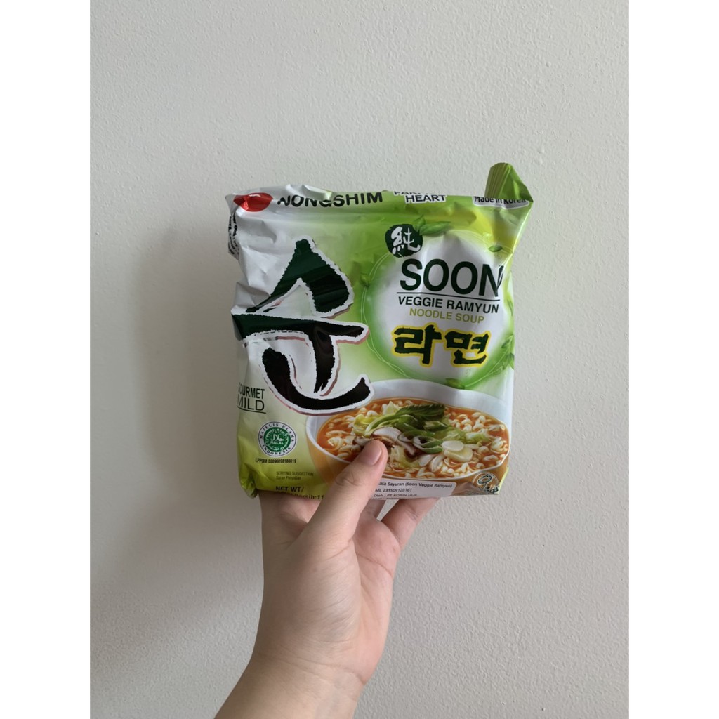 

Soon Veggie Ramyun