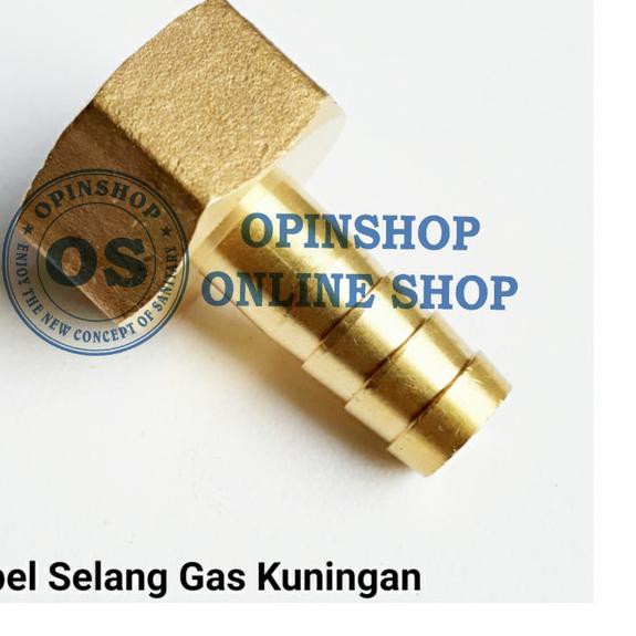 ✪ Nepel Selang Gas Drat Dalam 0.5 inci F Cocok Buat Water Heater Gas ❇