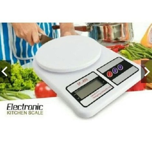 Timbangan Dapur Digital Electronik Kitchen Scale SF400 free baterai