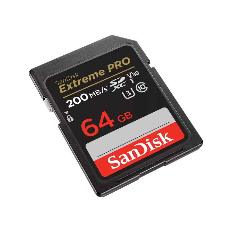 SanDisk Extreme Pro SDXC / SD Card 64Gb 200MBps - Garansi Resmi