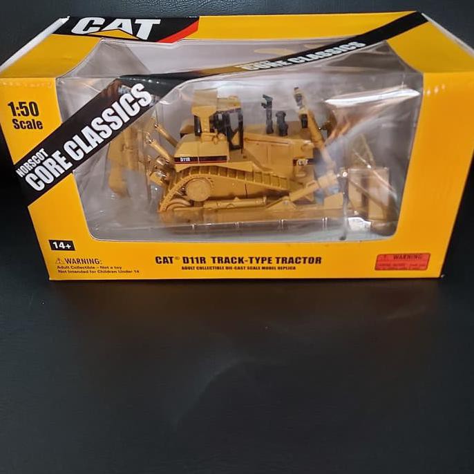 MINIATUR DIECAST ALAT BERAT DOZER CAT D11R