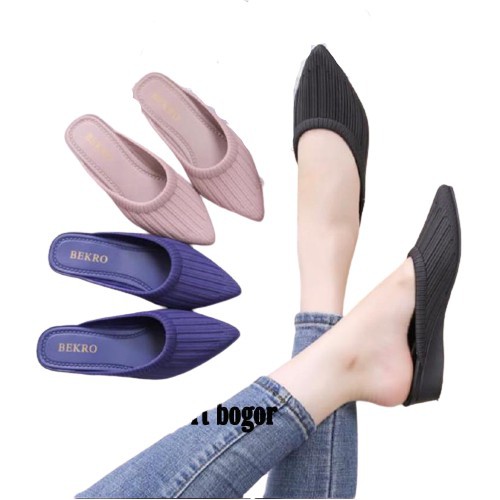 Sepatu Flat Jelly Amanda Terbaru