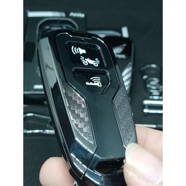 PREMIUM satu set gantungan kunci dan cover case remote keyless HONDA ADV 160 PCX 160 VARIO 160 limited