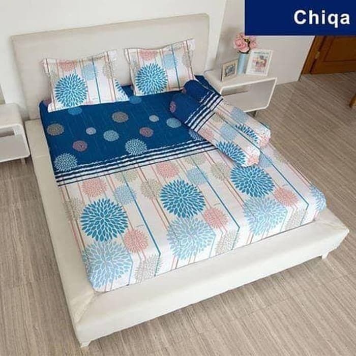 SEPRAI LADY ROSE CHIQA QUEEN 160 No.2 SPREI BANTAL GULING SARUNG KASUR SELIMUT BEDCOVER