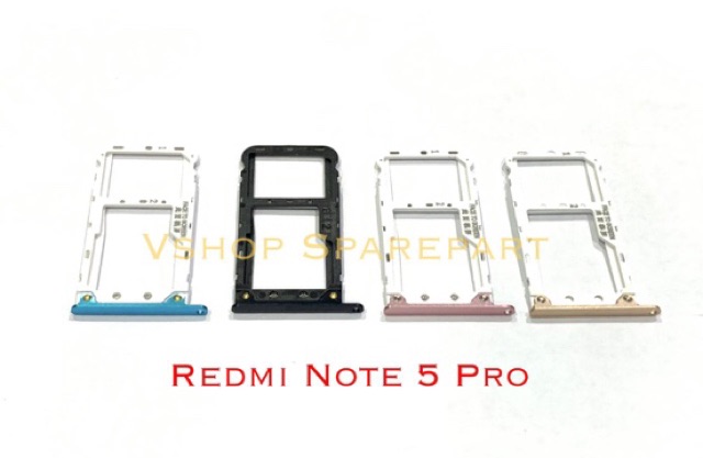 SIMTRAY - TEMPAT SIMCARD XIAOMI REDMI NOTE 5 PRO SIMCLOCK - SLOT SIMCARD