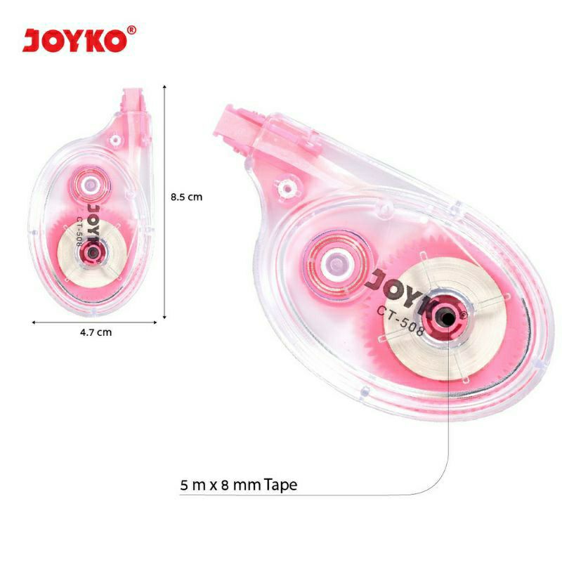 

Correction Tape Pita Koreksi Joyko CT-508/Tape Pita Koreksi Joyko CT-508