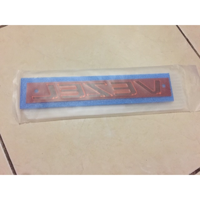 Emblem vezel hrv Asli original Japan
