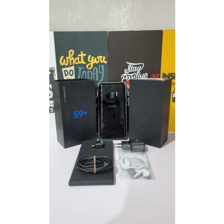 SAMSUNG S9+ PLUS DUAL SIM RAM 6/256Gb FULLSET BEKAS SECOND