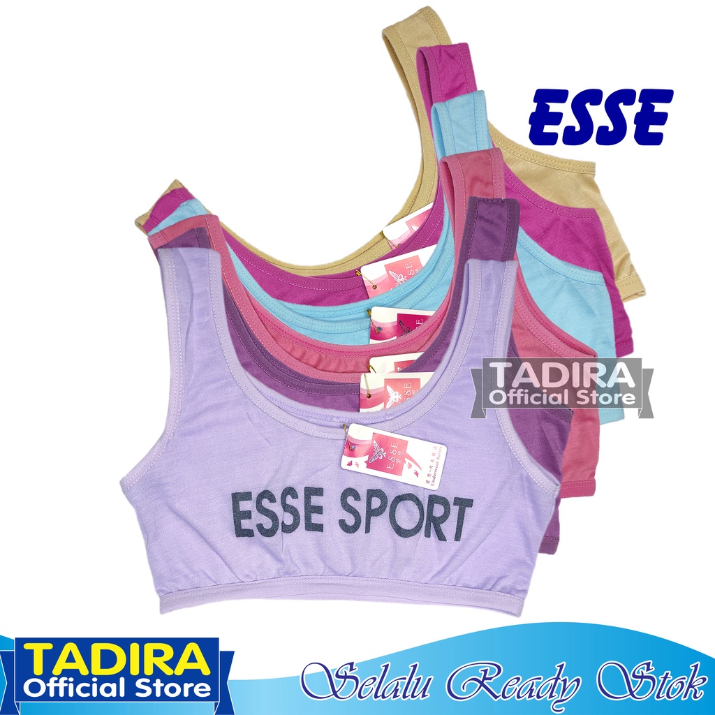 6 Pcs Miniset ESSE_Sport Anak Remaja Perempuan SD SMP Trend TADIRA