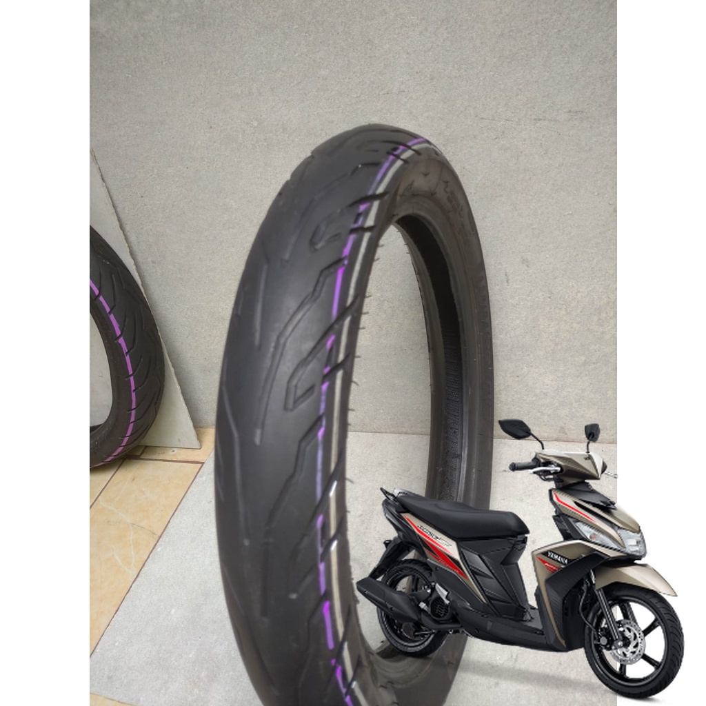 BAN UNTUK DEPAN MIO Z TIPE TUBLES UKURAN 80/90 MERK ASPIRA SPORTIVO  TERJAMIN