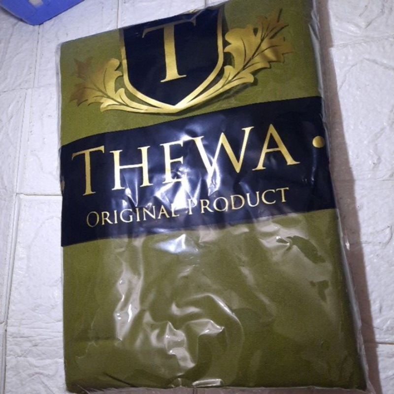 Thewa//khimar kenanga tali ori Thewa-Hijau armi