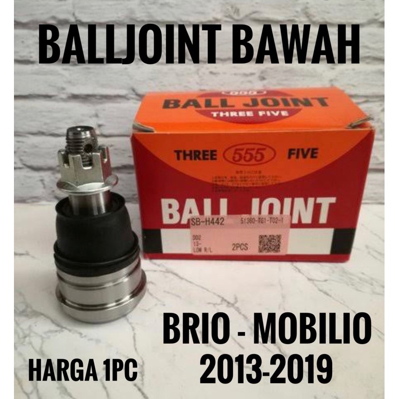 51350 / 51360 TG1 / TE7 Lower Balljoint Bawah Honda Brio Mobilio BRV 2013 2014 2015 2016 2017 2018 2019 2020 2021 555 Japan SB H442 / Aftermarket Parts