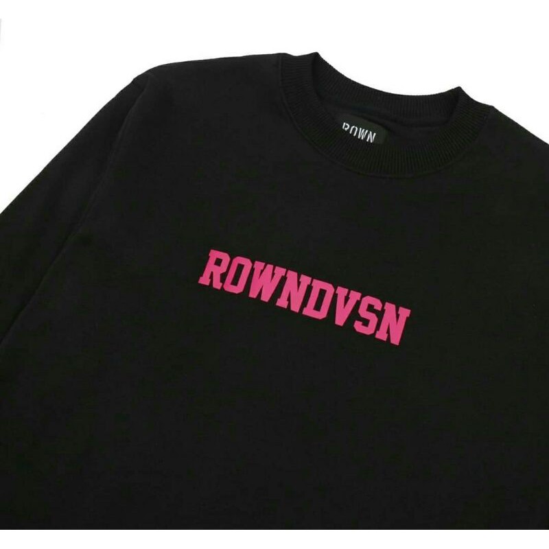 ROWNDVSN CREWNECK SAFTER BLACK