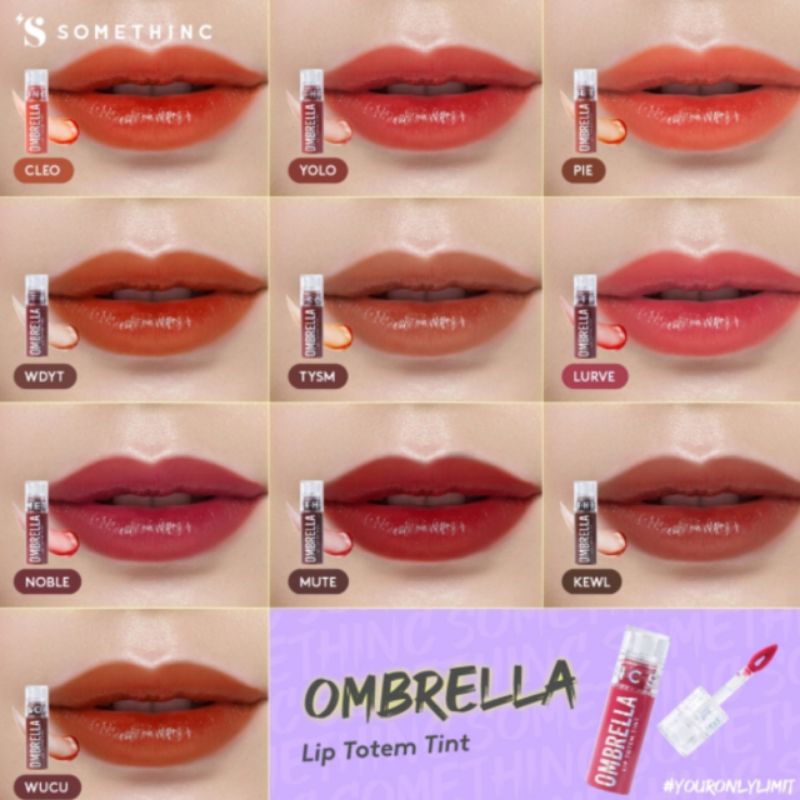 SOMETHINC OMBRELLA Lip Totem Tint - Lip Tint Melembapkan dan Membuat Bibir Sehat