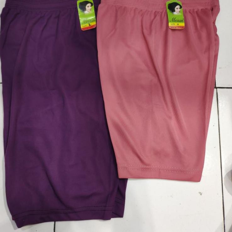 3.3 STOK READY  Ecer celana rangkepan wanita / celana pendek cewek termurah merk meisin