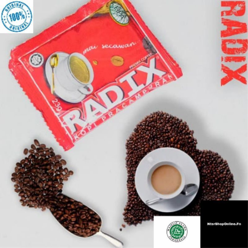 Kopi Radix Hpa Jumbo isi 32 sachet Asli Malaysia