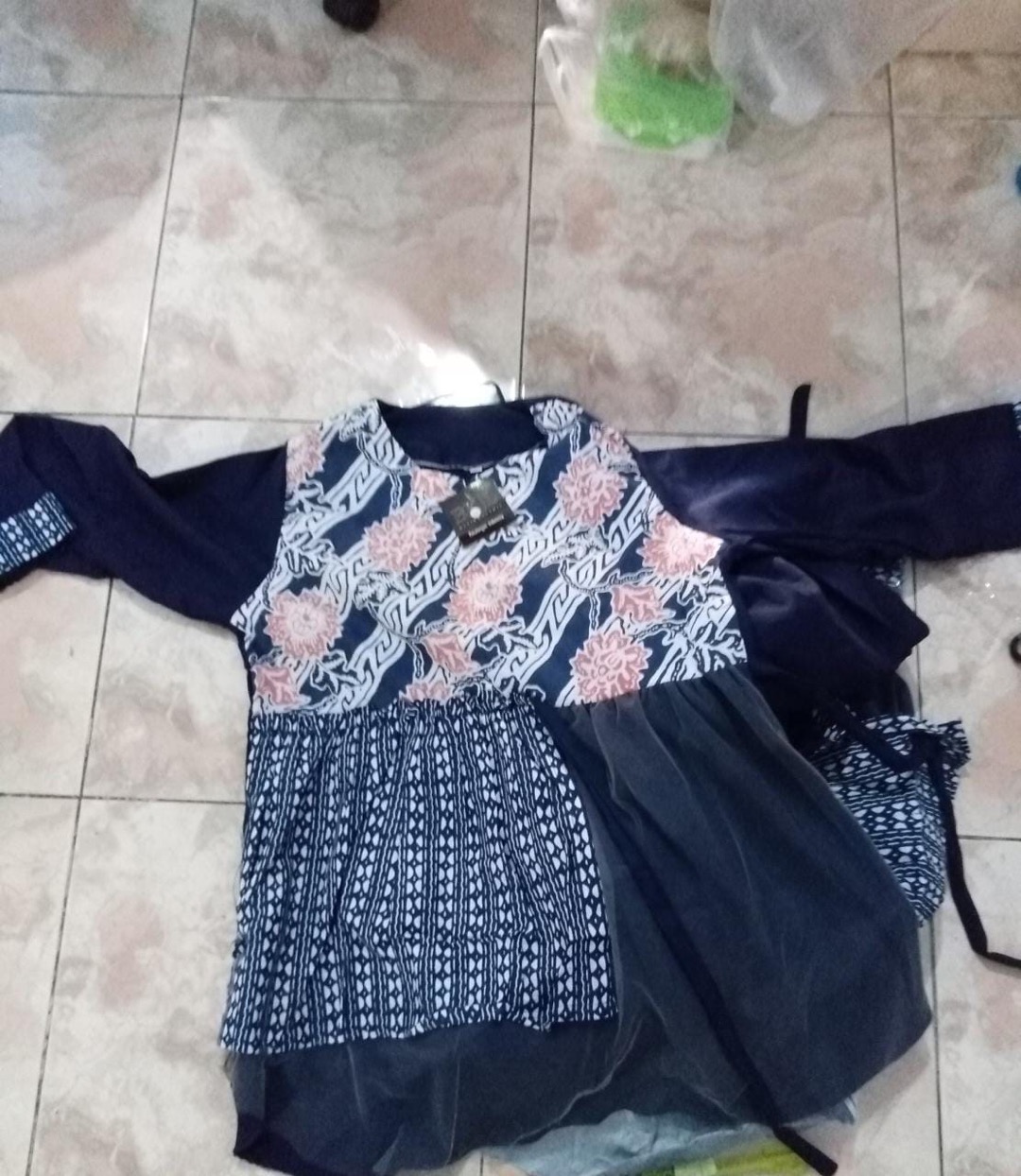 Maura Couple - Sania Ruffle Batik Couple Ori Ndoro Jowi Dnt Garansi Termurah Shopee