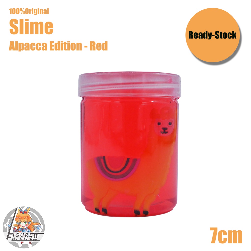 Mainan Anak - Slime Alpacca Edition 7 cm Import Premium