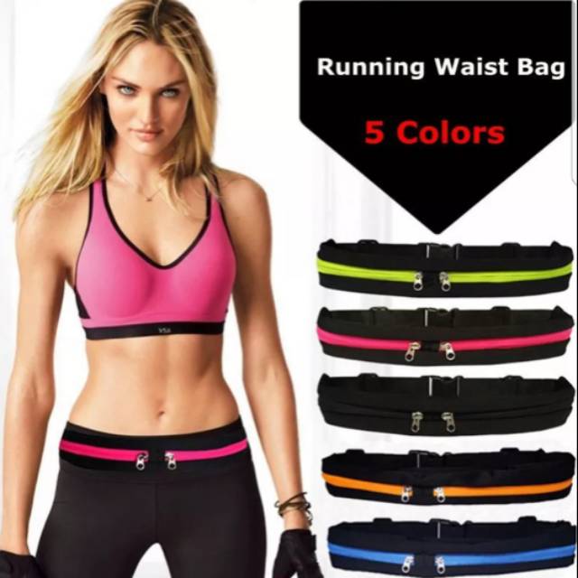 Waist sport bag 2 pocket